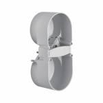 Коробка защиты контактов, 2-местн., Berker, модульные вставки Integro, цвет: серый | арт. 9191502 | Berker  
