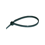 Стяжка кабельная, цвет черный, PA 6.6., устойчивая к воздействию УФ-лучей, 542x7,6 мм (упак.100шт) | арт. 262972 | Haupa  