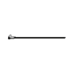 Стяжка кабельная расстегивающаяся, 200x7,6 мм (упак.100шт) | арт. 262142 | Haupa  