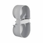 Коробка защиты контактов, 2-местн., Berker, модульные вставки Integro, цвет: серый | арт. 9191501 | Berker  