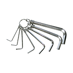 Набор шестигранных штифтовых ключей 2.5-10 мм, 8 шт. | арт. 100640 | Haupa  