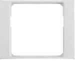 Переходная рамка для центральной панели 50 x 50 мм, K.1, полярная белизна, глянцевый | арт. 11087109 | Berker  